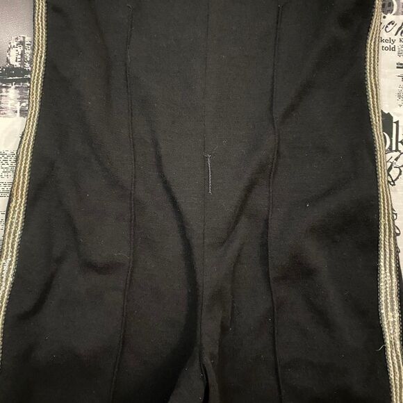 The Collection Women's Black gold sequin vintage 60s jumpsuit short sleeves - Picture 5 of 7